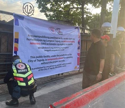 Taguig gov't says Makati City personnel lied in complaints.